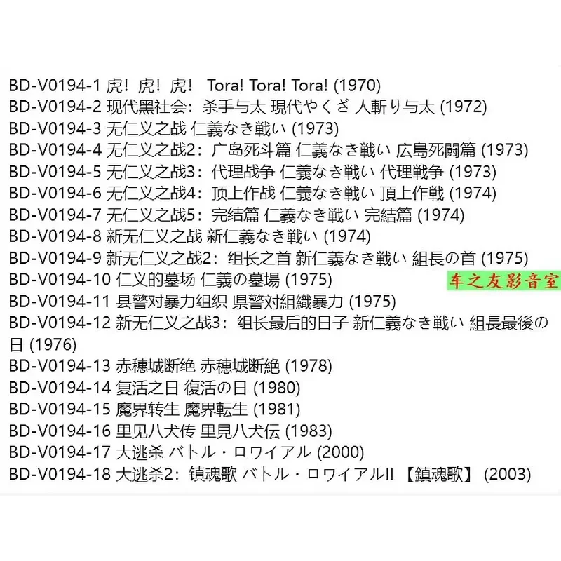 BD Blu ray Disc High Definition Deep Work Xin Er Classic Film Collection 18 Pieces Group CD Box Collector Edition