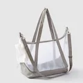 gray single shoulder