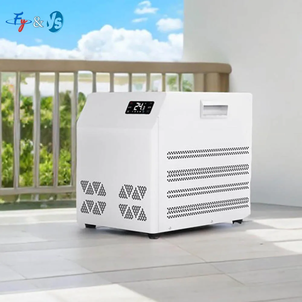 Efficient Ice Bath Chiller Portable Mini Cooler Built-in R290 Compressor Fast Cooling for Sports Recovery Use