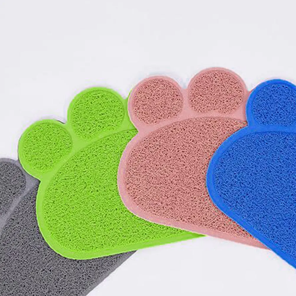 Cat Litter Mat Extra Large Waterproof PVC for Cats Deep Loofah Texture Vacuum Rinse Pet Supplies