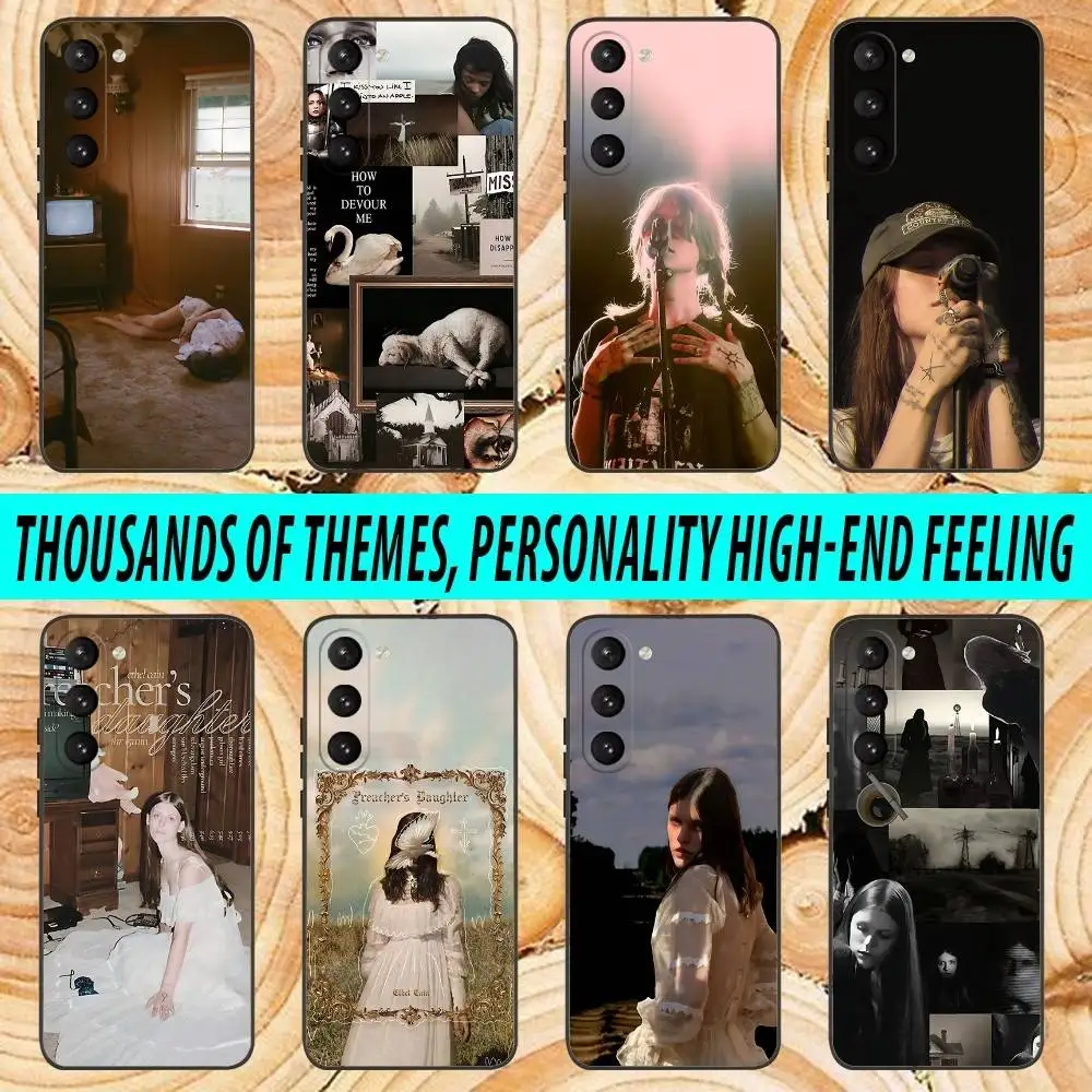 

E-Ethel C-Cain Singer Phone Case For Samsung Galaxy A 91,80,73,72,71,53,52,51,22,5G Soft Black Cover