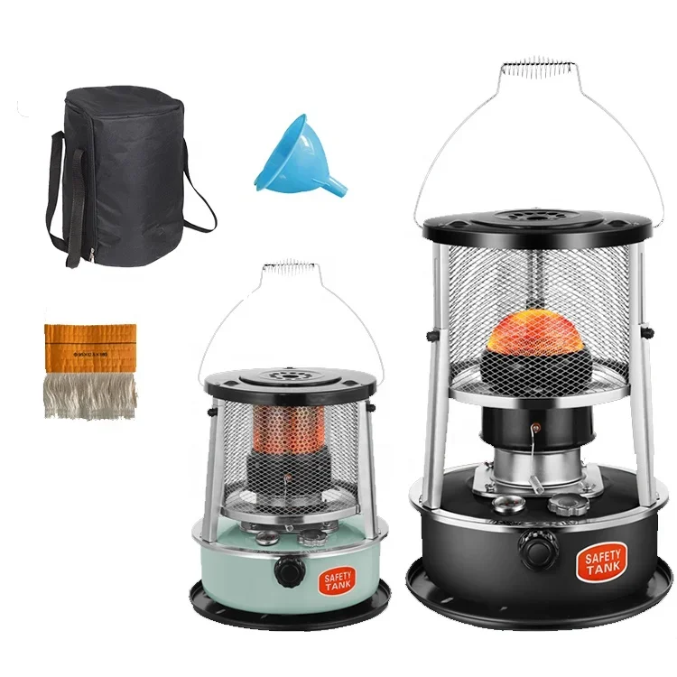 Precio de fábrica Estufa de aceite Accesorios para acampar Calentador de queroseno en China para uso en interiores y exteriores
