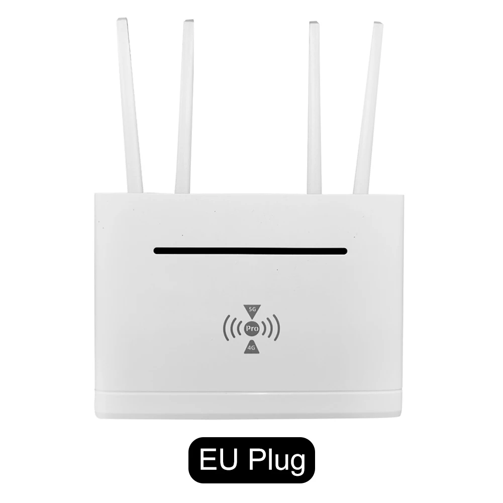 Imagem -06 - Wireless Home Wifi Router Antena Externa Conexão com Fio Hotspot Cartão Sim 4g Lte 300mbps