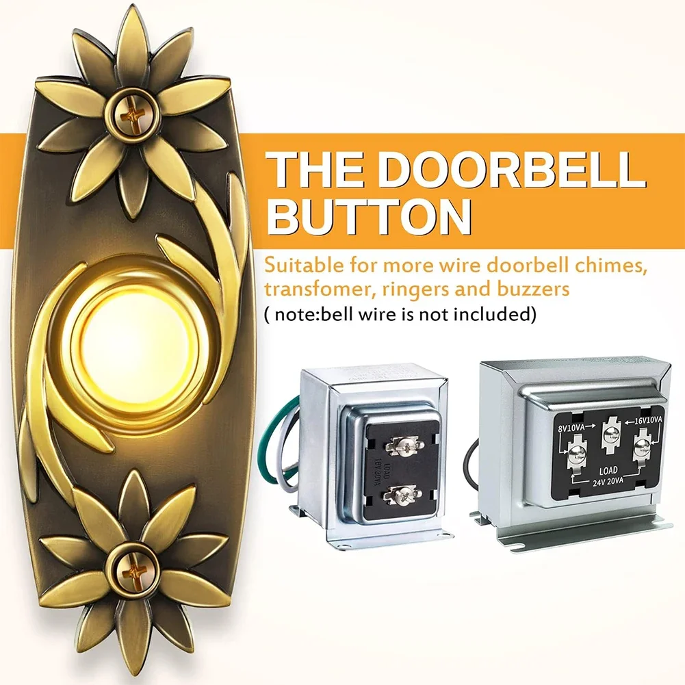 Outdoor Compatibility Bronze Push Button Product Name Solid Tolerance Temperature Easy Installation Heavy Duty