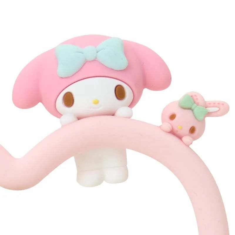 Kuromi – lanière de téléphone en Silicone, personnage de dessin animé My Melody, Anti-chute, pendentif de poignet, sorties portables, cadeau créatif