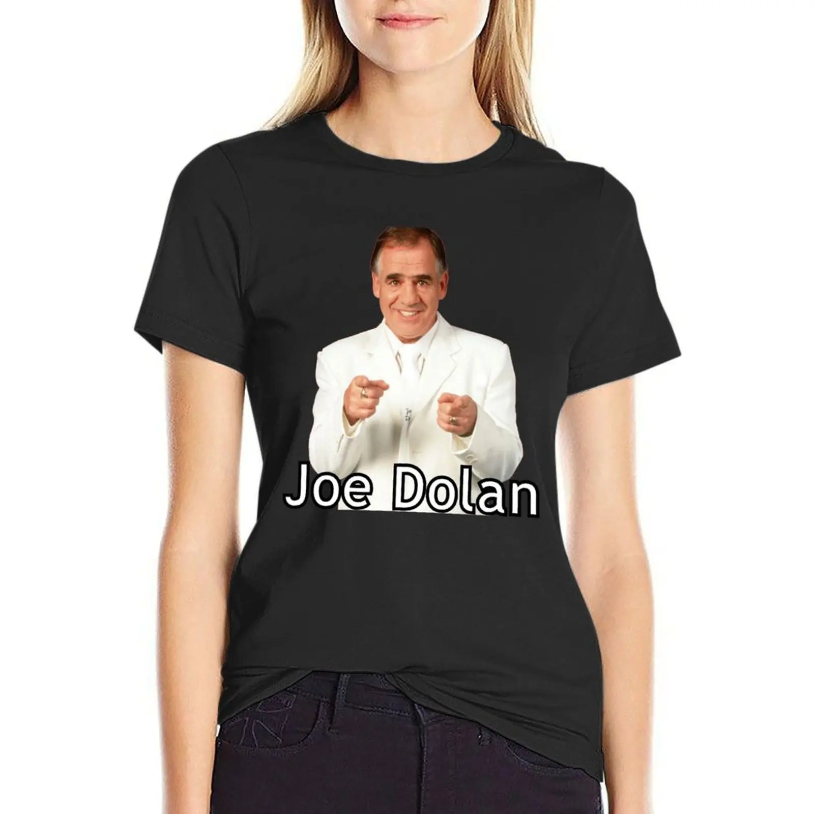 Joe Dolan T-Shirt summer top summer tops kawaii clothes Blouse Women t-shirts