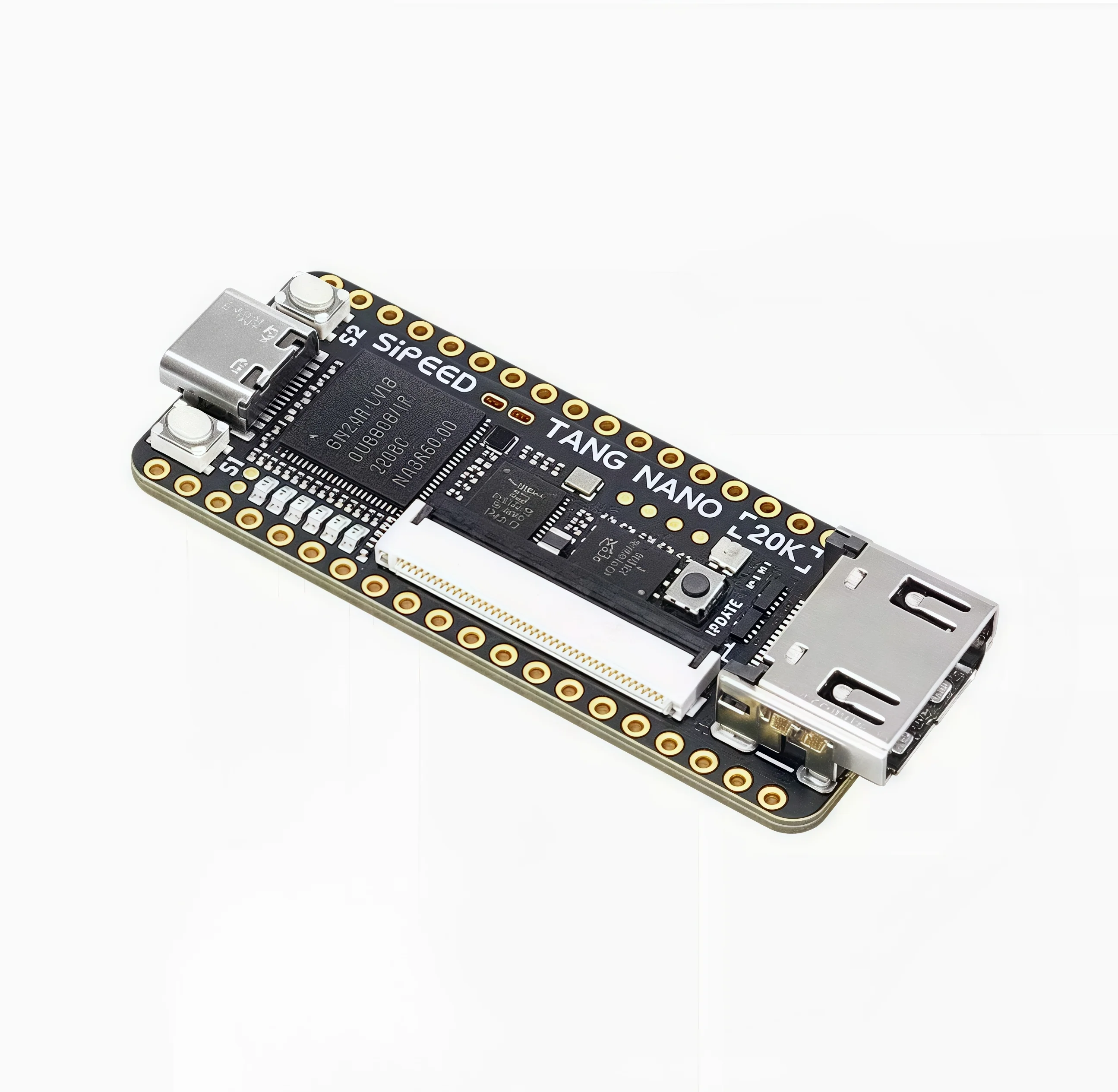 Sipeed Tang Nano 20K FPGA Papan Pengembangan Konsol Game Retro Linux RISCV