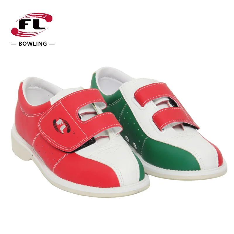 

New FL Big Size 28-53 Unisex Bowling Shoes With Skidproof Sole Hool Loop Design Cushioning Indoor Shoes For Bowling