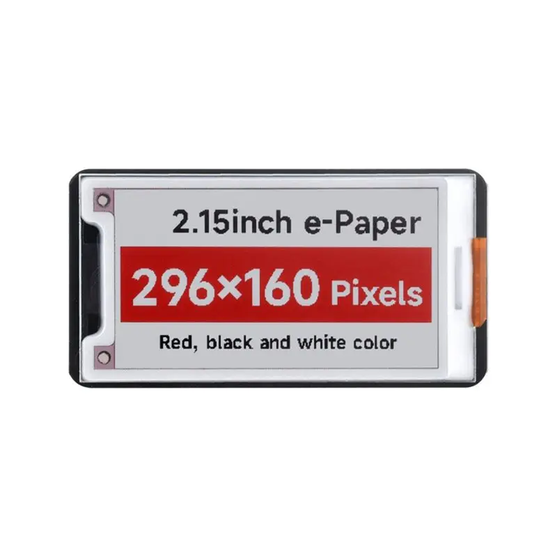 B50B-SPI Interface Module E-Paper Display 2.15Inch, 296X160 Red Black White E-Ink Screen For Arduino Raspberry Pi,Low Power