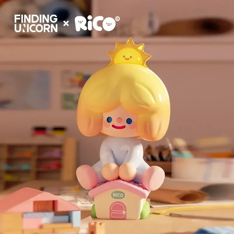 

FINDING UNICORN RiCO Happy Room Tour Series Blind Box Toys Kawaii Anime Action Figure Surprise Mystery Box Dolls Girls Gift