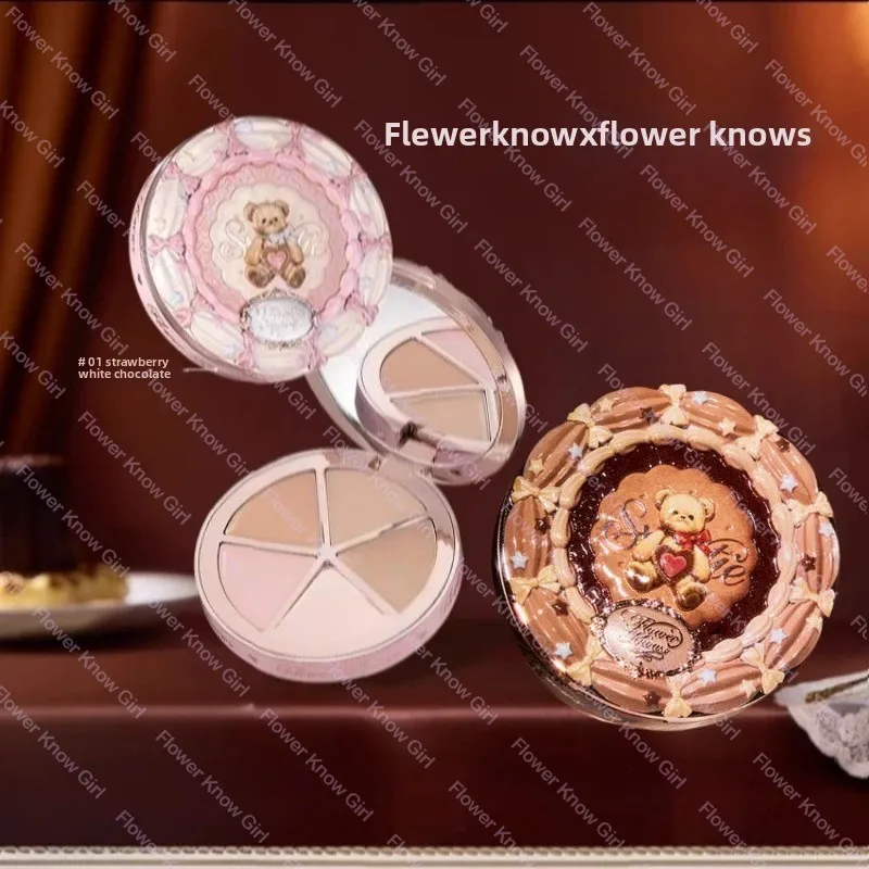 ฟลาวเวอร์ โนว์ส เดอะ สวีทตี้ แบร์ คอลเลคชั่น คอนซีลเลอร์ครีม 4 สี ช่วยปกปิดรอยคล้ำใต้ตา ให้ความชุ่มชื้น คอนทัวร์หลายสี รองพื้น ปรับผิวให้กระจ่างใส