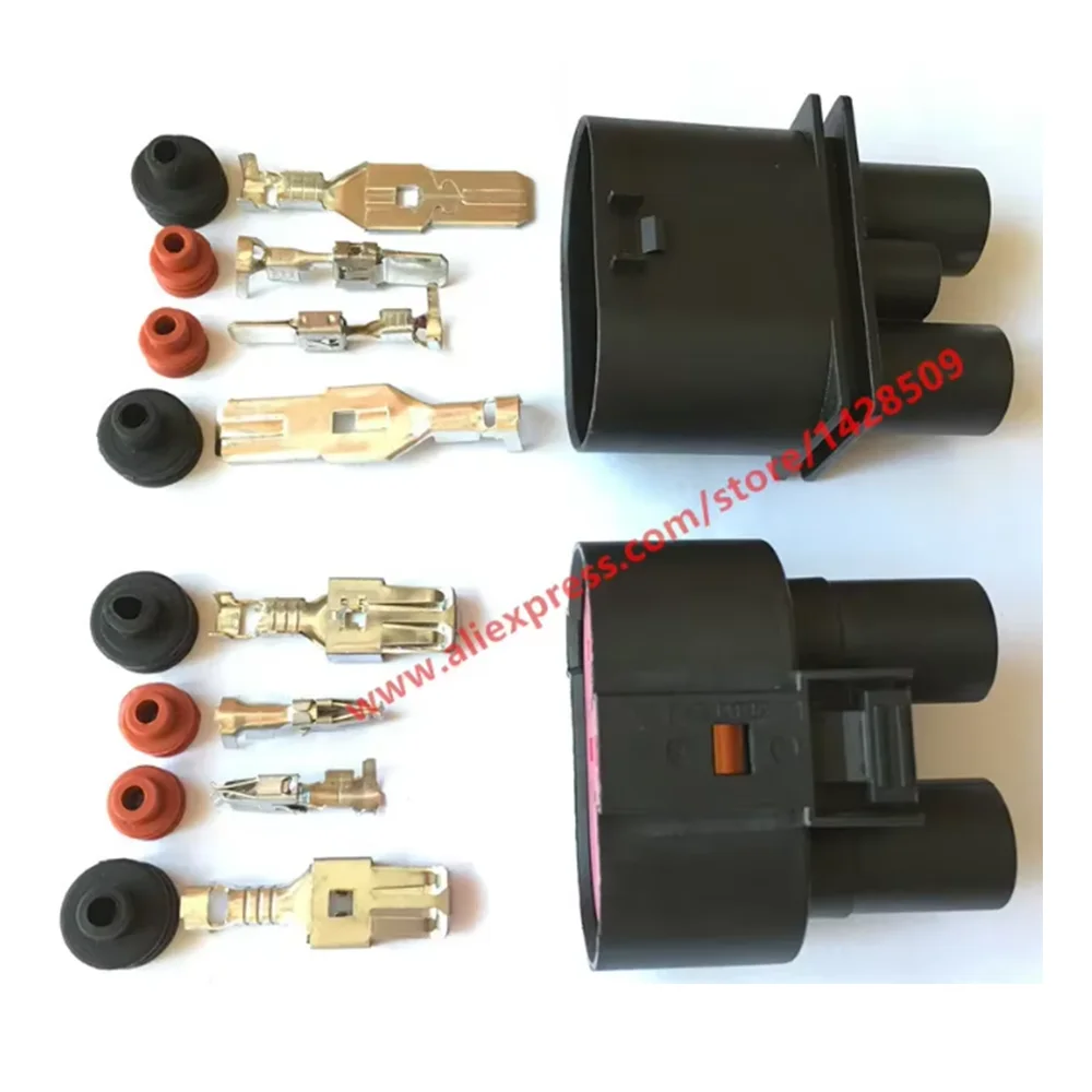 1 Set 1J0906444 1J0906234 4 Pin Auto Wiring Connector For VW Passat B7 Tiguan Golf Skoda Octavia Yeti Audi 1J0906444 1J0906234