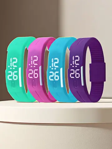 Sport Digital Children Watches Women Hot Silicone Strap LED Display Kids Watch Girls Boys Wristwatch Man Clock  Reloj de hombre