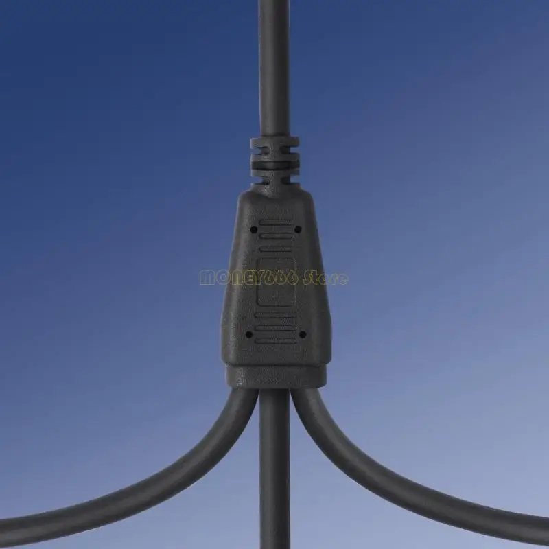 F62C 3 웨이 3 핀 스플리터 케이블 합금 커넥터 여성 대 믹서 용 3 개의 수컷 코드