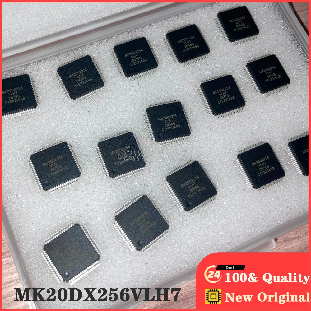 

1piece 100% MK20DX256VLH7 MK20DX256VL MK20DX256 QFP64 brand new and original