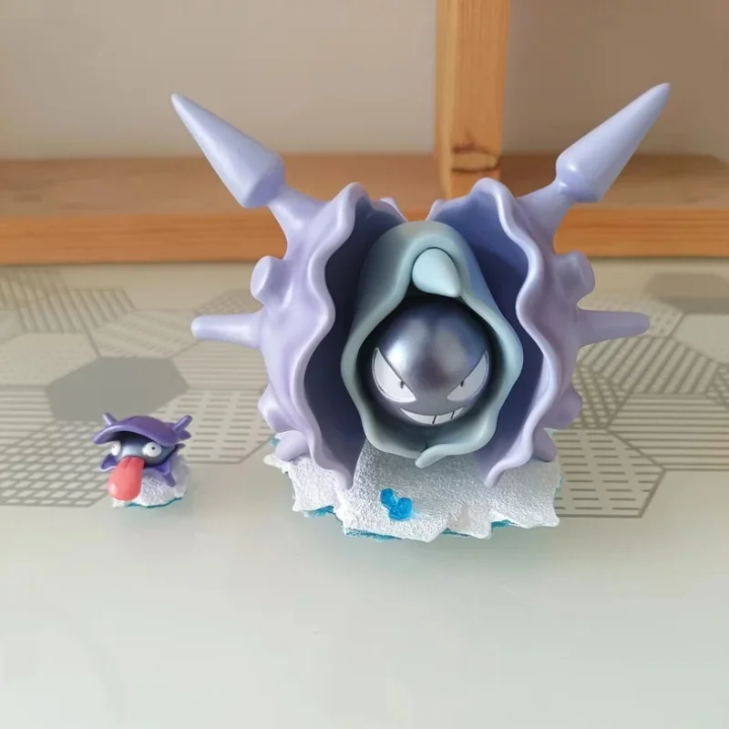 New Pokemon Anime Scale World Cloyster Shellder Action Figurine Doll modello in Pvc statua collezione Desktop ornamento regalo giocattolo per bambini