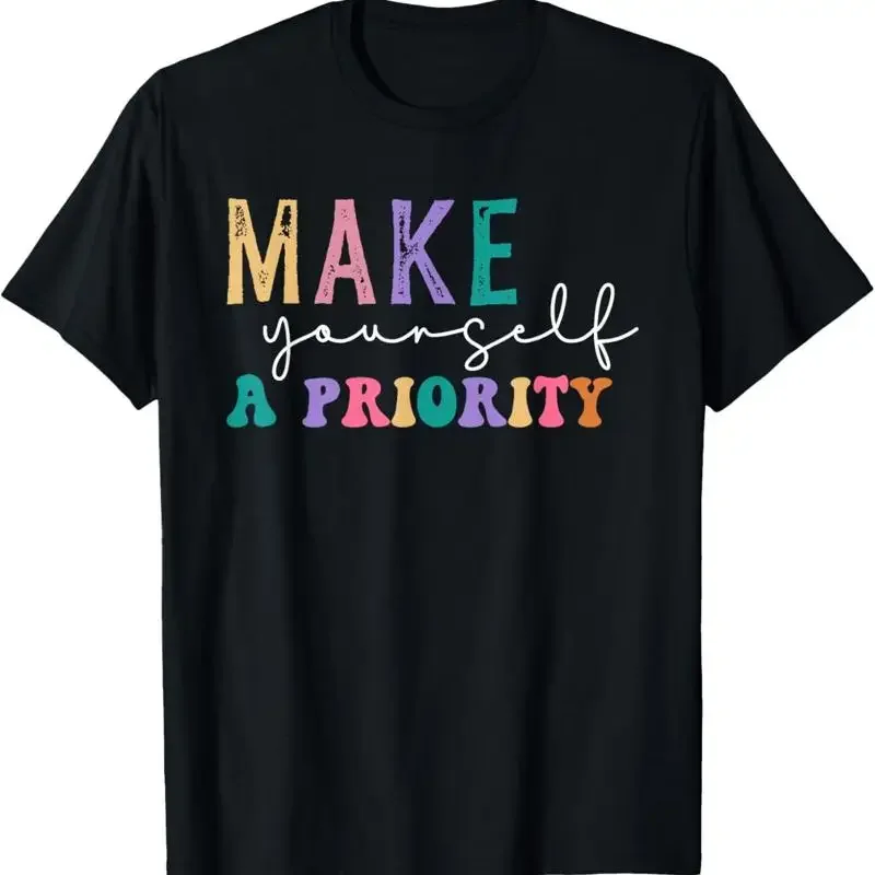Camiseta para la Concienciación sobre el Día Mundial de la Salud Mental: Hazte un Punto y Marca en tu Agenda