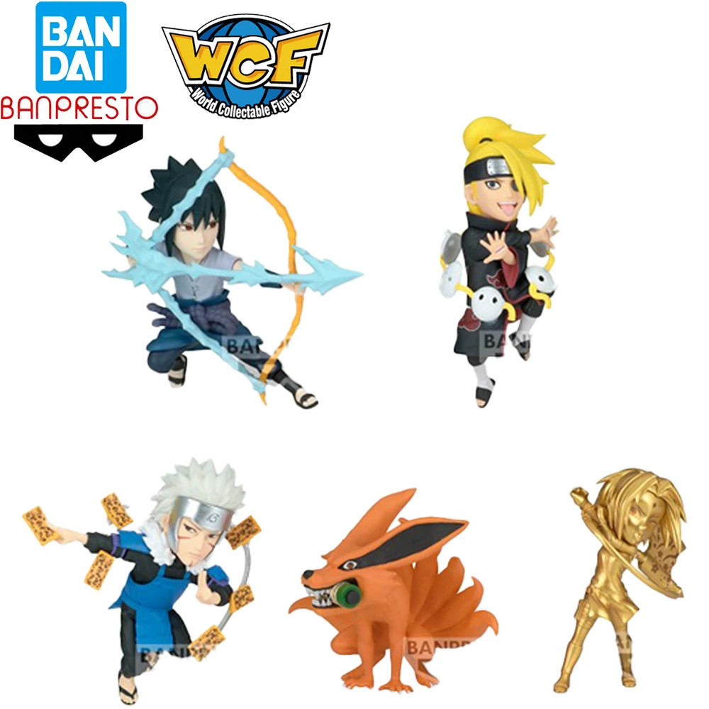 

In Stock Banpresto Original Naruto Shippuuden NARUTOP99 World Collectable Figure vol.5 Kyuubi Sakura Deidara Sasuke Tobirama