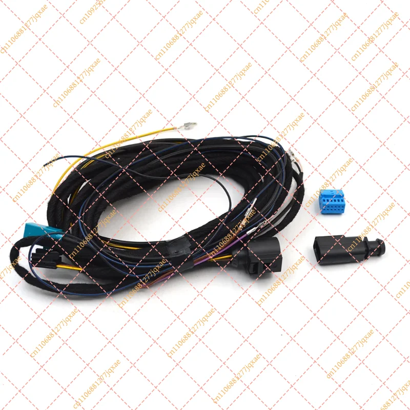 Flip Logo Rear View Camera Reversing Camera Cable Harness 5GG827469F for Golf 7 MK7 2015-2018 Polo