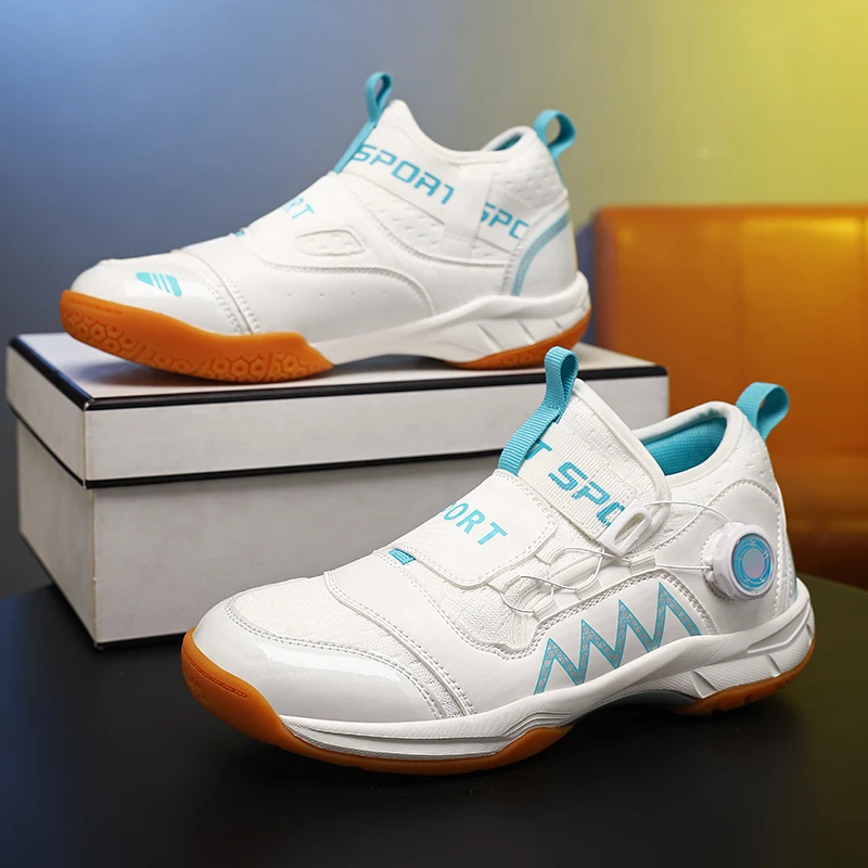 Neue Badminton-Schuhe für Jungen, leichte Tennisschuhe, Volleyball-Schuhe, Tischtennis-Schuhe für den Innenbereich, Sportschuhe, professionelle Trainingsschuhe – Detail 13