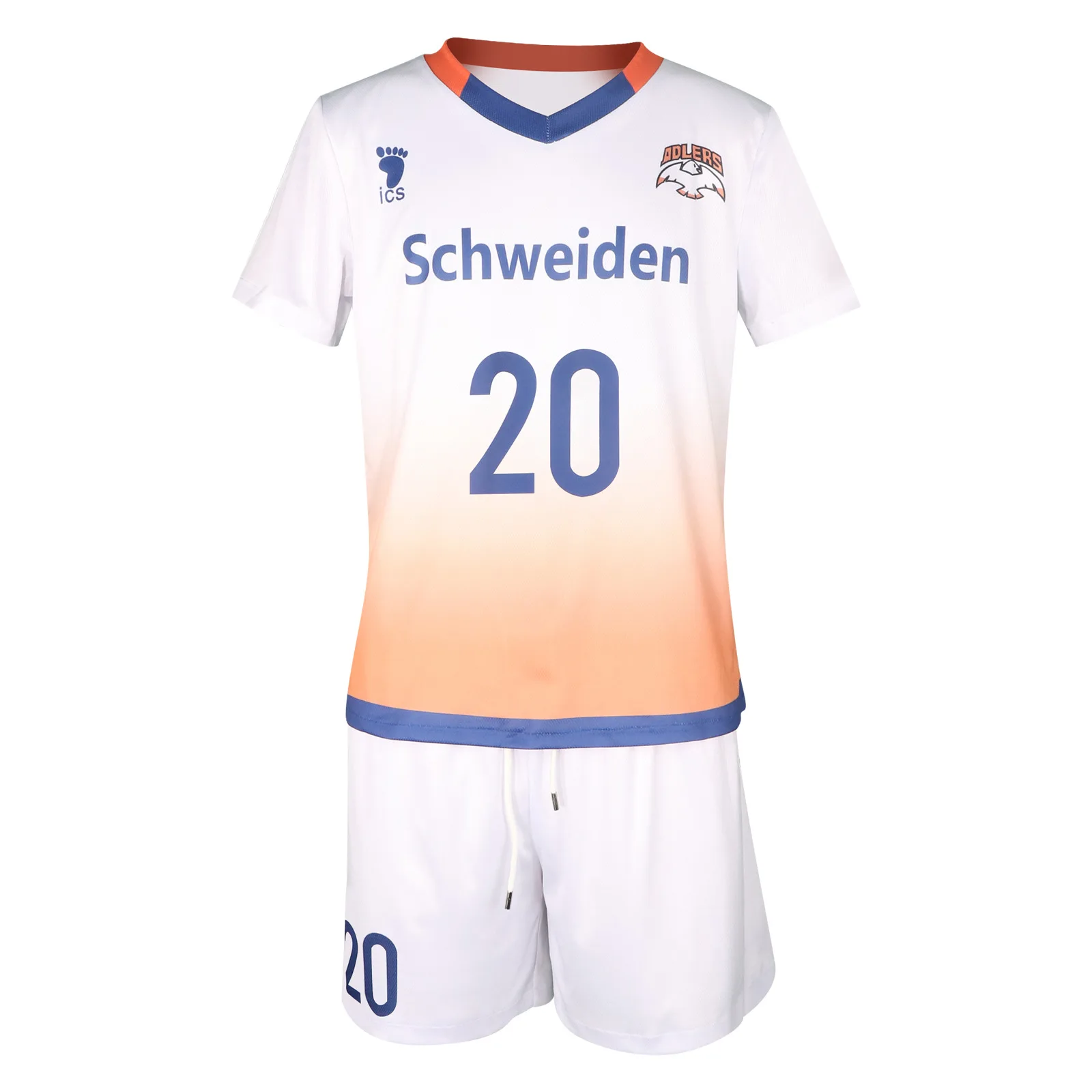 2024 New Haikyuu!! Men Tobio Kageyama Costume Kōrai Hoshiumi Teenagers Schweiden Adlers volleyball Uniform Cosplay