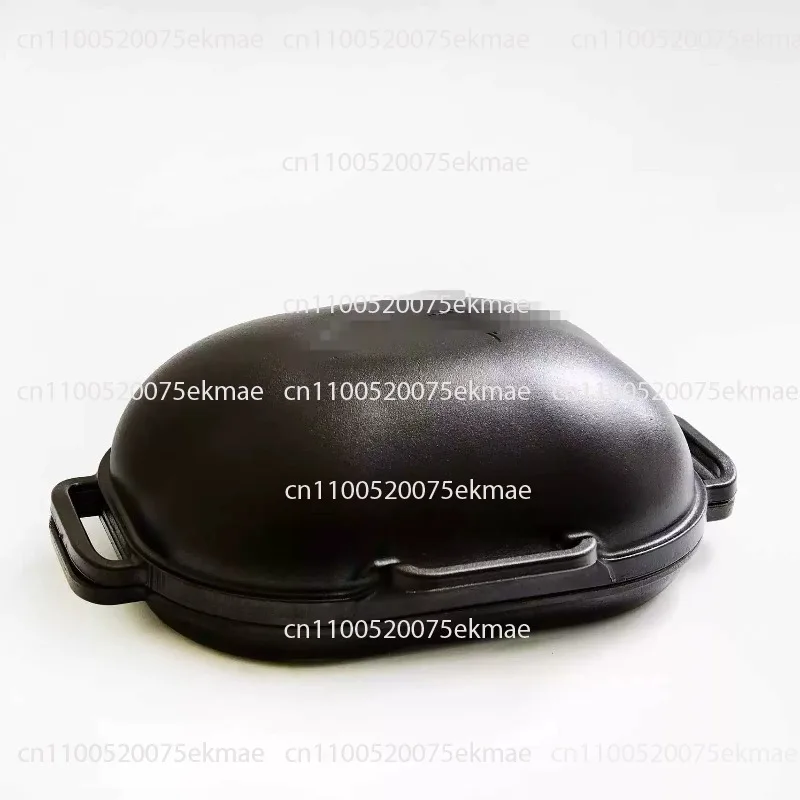 Large Oval Cast Iron Bread Pan Non-Stick Baking Mold for Sourdough Bread Oven Baking Kitchen Tool
