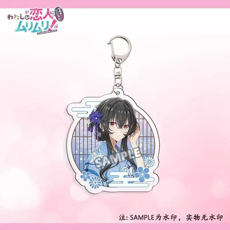 5 Buah Gantungan Kunci Akrilik Anime Amaori Renako Ōzuka Mai, Aksesoris Tas, Liontin Hadiah, Gantungan Tas Ransel Lucu, Gantungan Kunci, Hadiah Natal