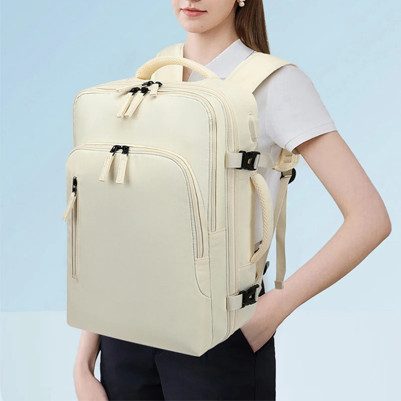 Geestock トラベルバッグ Easyjet 45x36x20 バックパック大容量旅行バックパック女性/男性ラップトップバッグキャビンバッグ飛行機旅行用