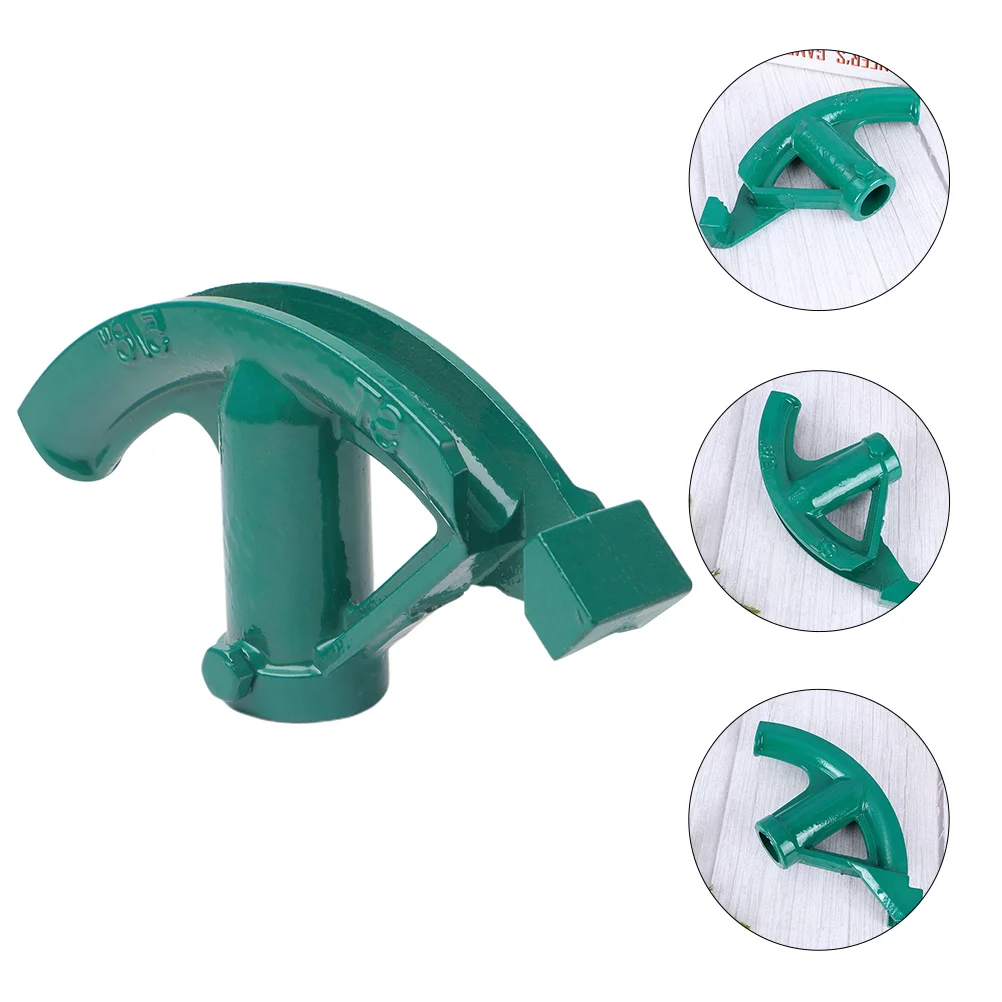 

2 PCS Siding Tool Manual Pipe Bender Elbow for Steel Tubing Conduit Hand Multifunction Tube Bending Semicircular Green Wire