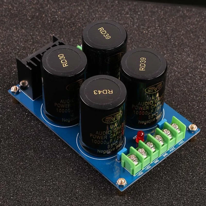4 x 10000uf audiophile-grade capacitor filter board / full-bridge amplifier filter kit / components / assembled board