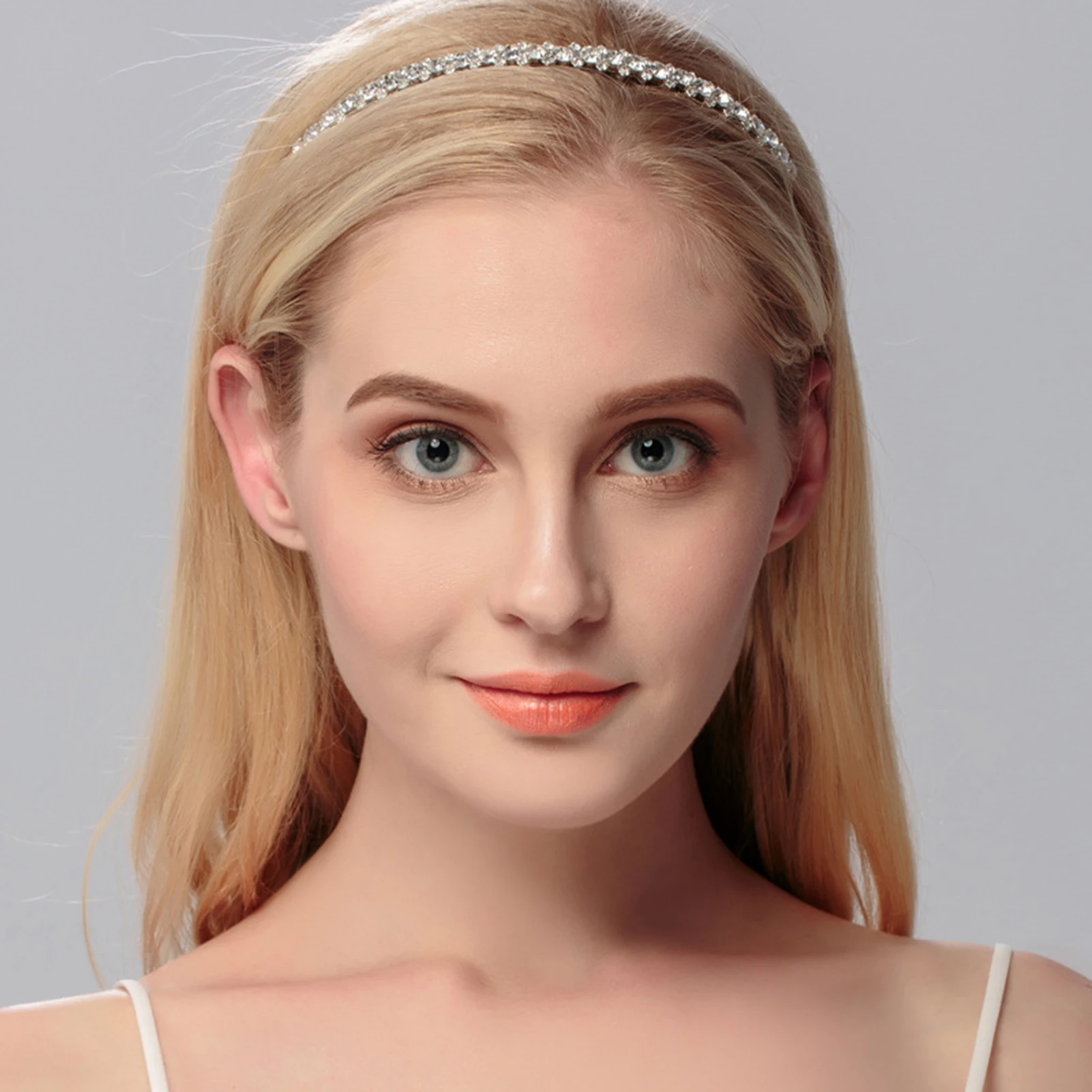 Handmade Temperament Alloy Hair Hoop Anti-Slip and Comfortable Headwear for Birthday Stage Party Show Dress Up