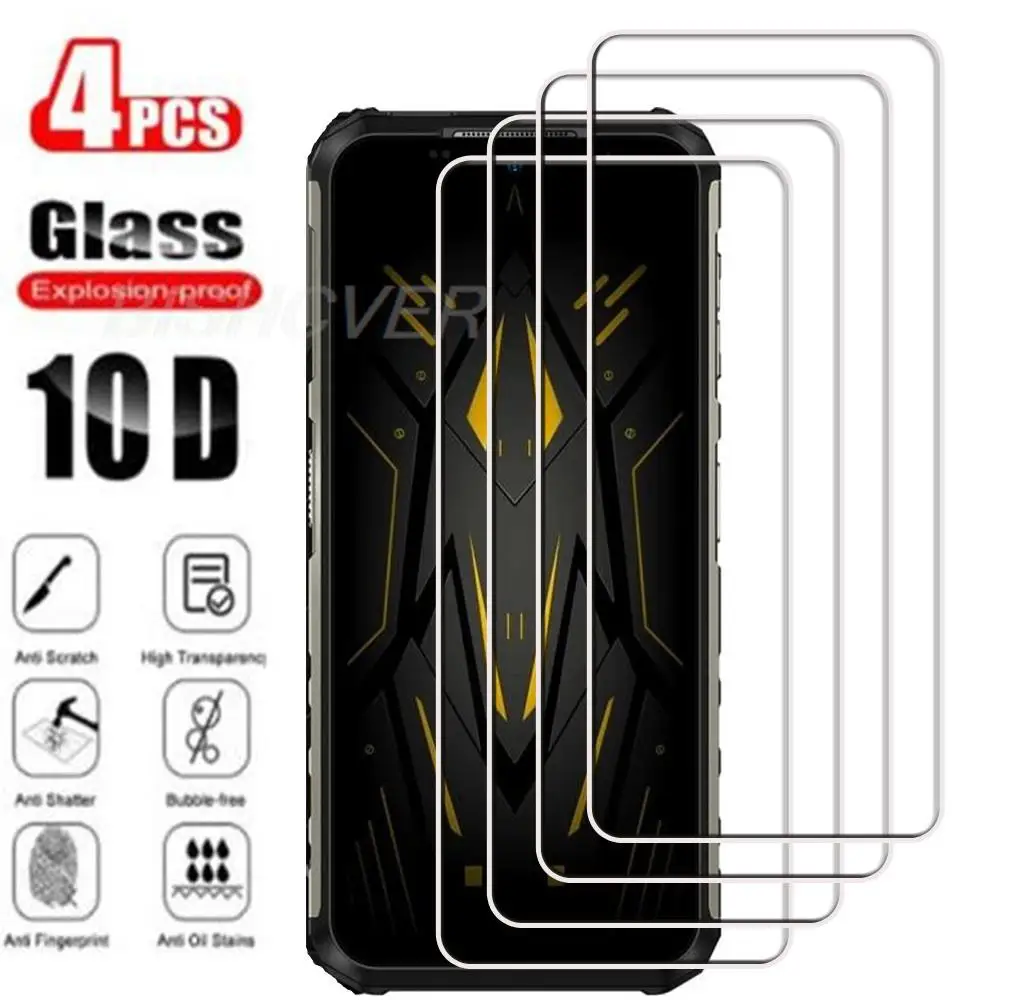 4Pcs Tempered Glass FOR Ulefone Armor 22 6.58