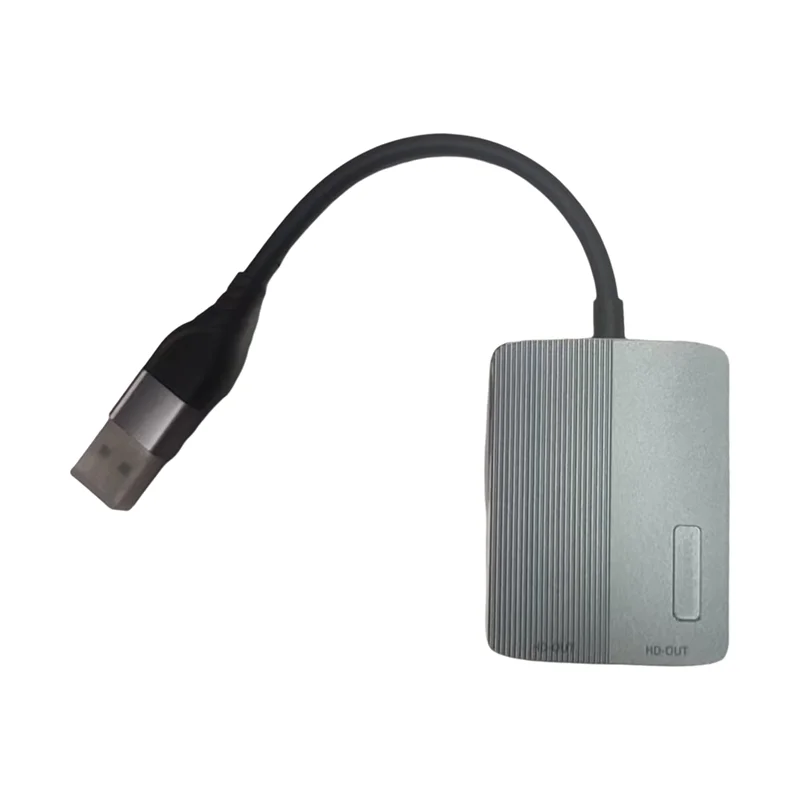 USB+ Typ-C auf Dual 1080P Dual Monitor Extend Splitter Extended Display Kompatibler Adapter für 2 Monitore