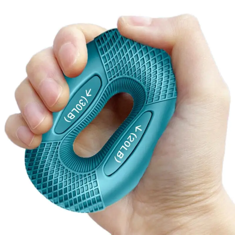 Hand Grip Strengthener Silicone Hand Gripper Strength Training Grip Strengtheners Forearm Exerciser For Muscle Strengthening