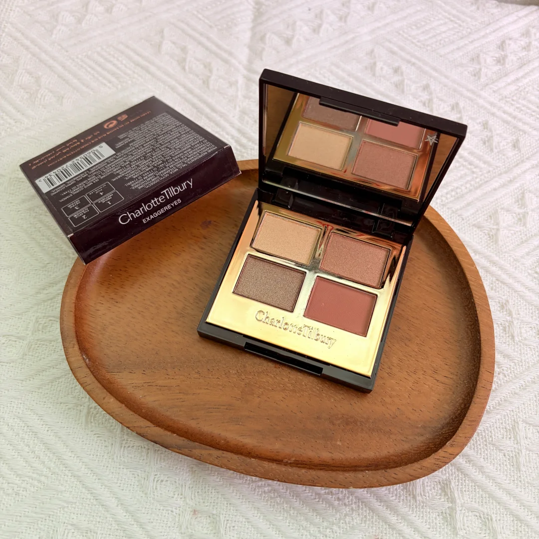 Charlotte Tilbury Kollagen-Lipgloss Lidschatten-Palette Wasserfester Öl-Puder Kompakt Langanhaltend Matt Feuchtigkeitsspendend Gesichts-Make-up
