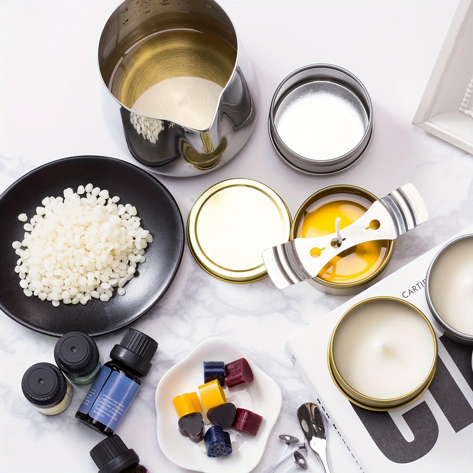 135 Sets DIY Soy Candle Making - огляд і ціна Candle Making Kit For Beginners