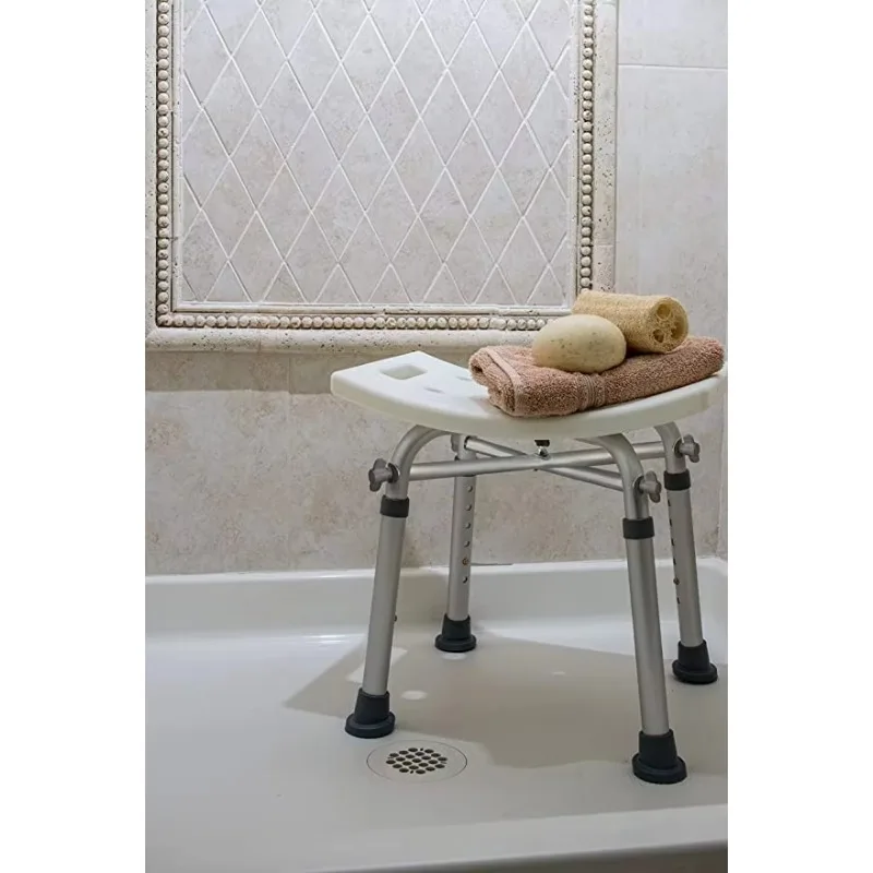 Lightweight and Durable Aluminum Disabled Bath Seat Shower Chair Heavy Duty Portable Rehabilitation Products