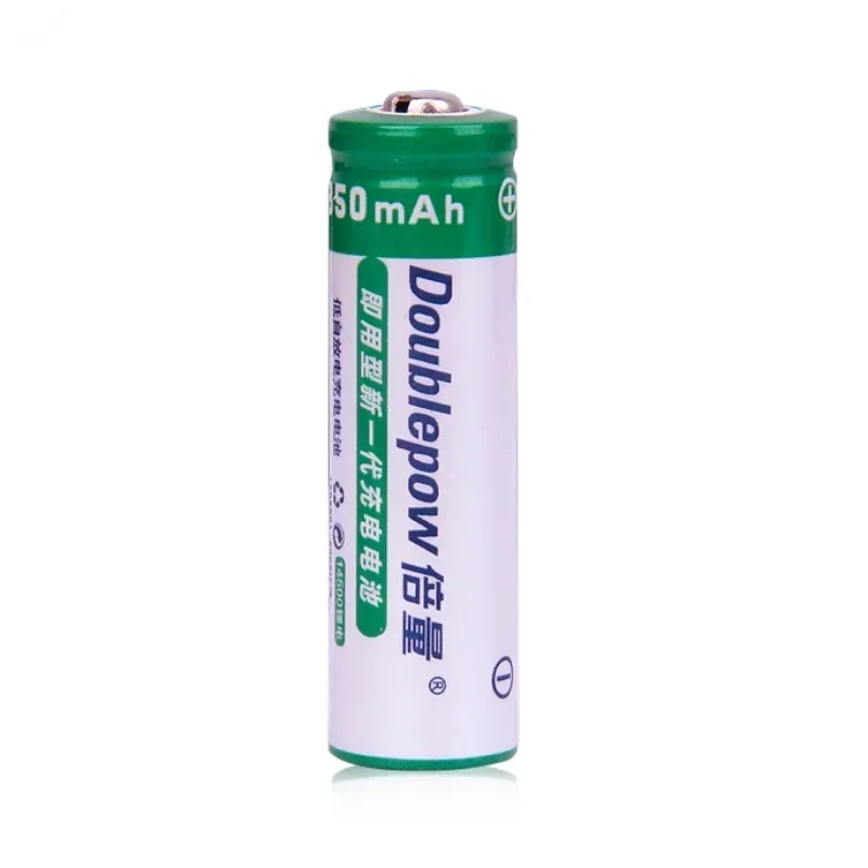 AA 14500 3.7V Rechargeable Battery 850mAh Lithium Ion Batteries for Torches Handheld Fans Radios Controllers Li-ion No.5 Cell