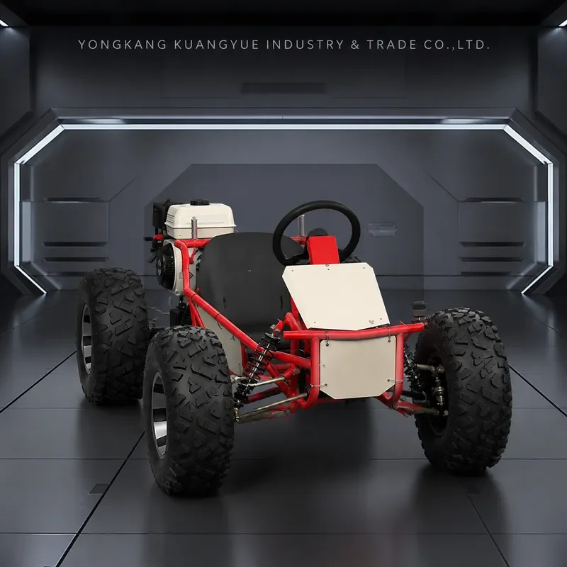 All Terrain  Go Kart Adult Steering Wheel Drift Car Four Wheels for Playground Beach Off Road Vehicle