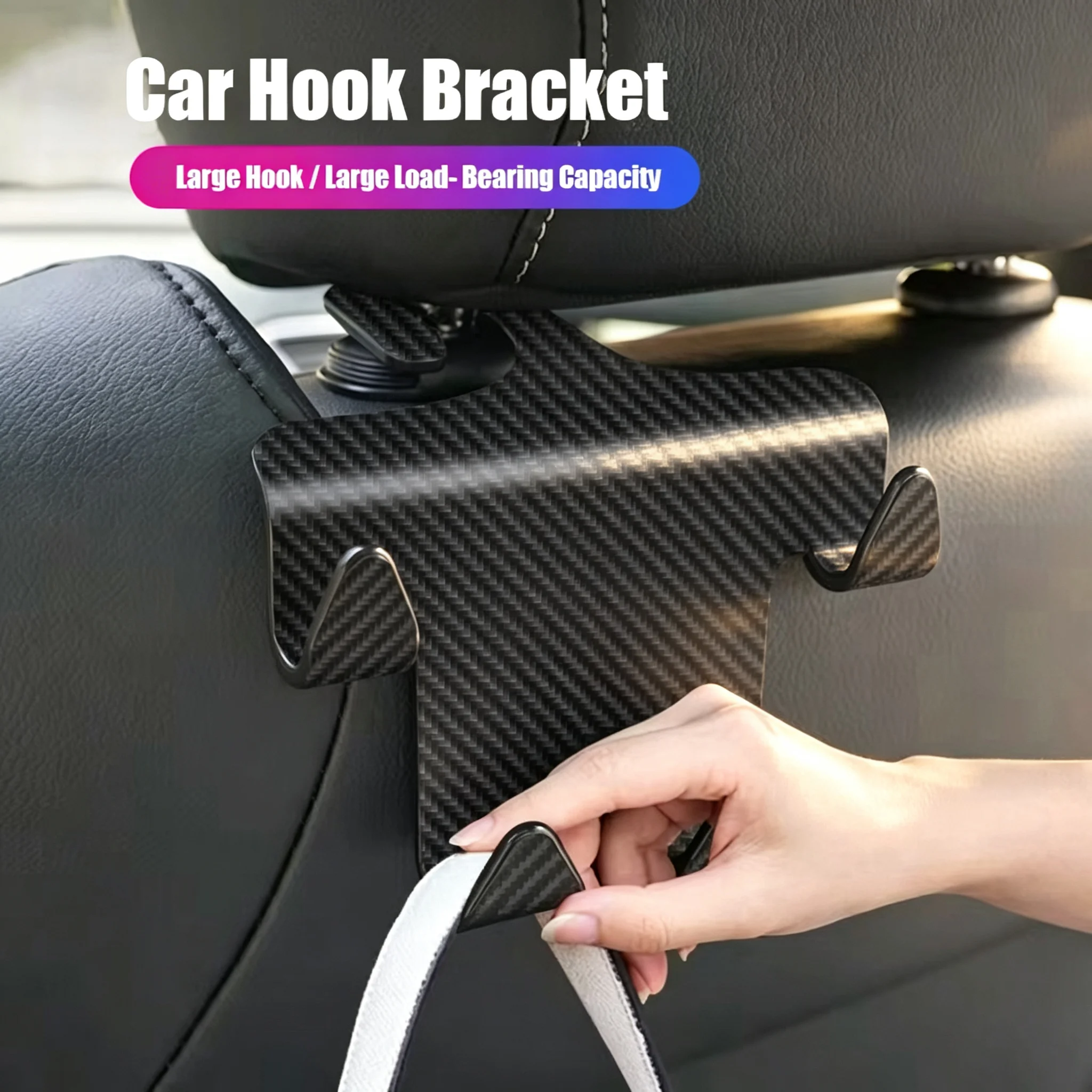 Car Rear Seat Hook Phone Holder Hanger Hooks Accessories For Maserati Ghibli President Levante MC20 MC12 GranCabrio GranTurismo