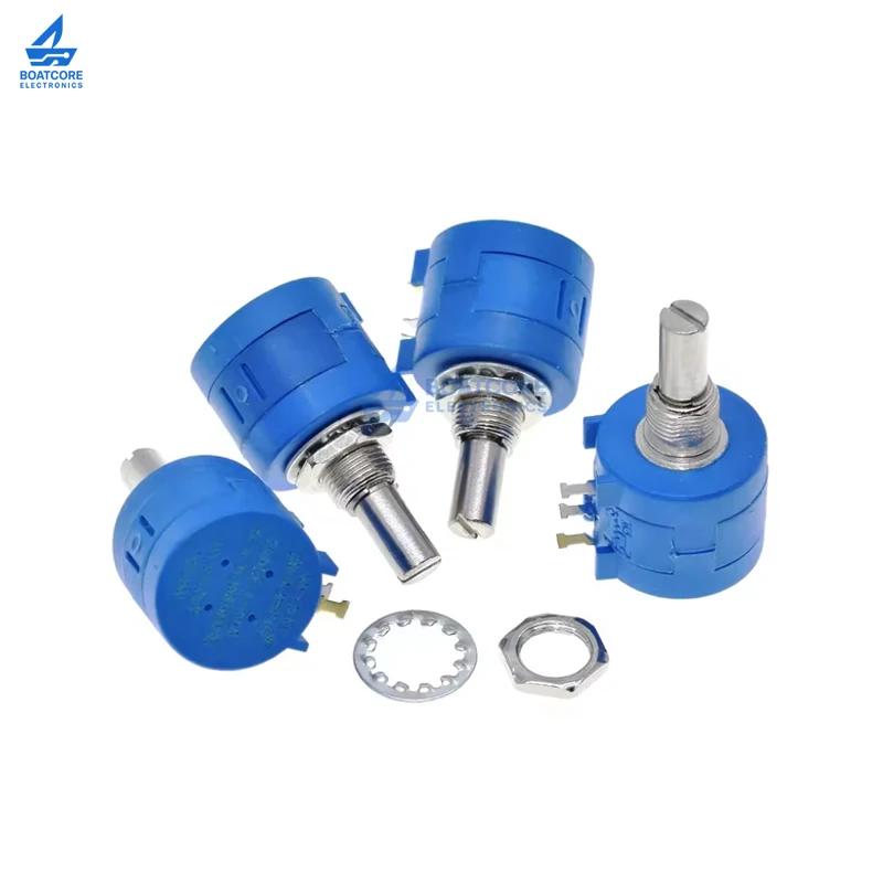 1PCS 3590S Multi-turn Potentiometer Adjustable Resistor 1K 2K 5K 10K 20K 50K 100K Ohm 3590 102 202 502 103 Precision Potentiomet