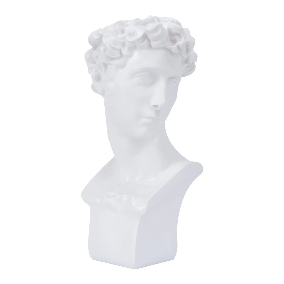 

Makeup Brush Storage Box White Premium Synthetic Resin Safe Home Decor Desk Living Room Bedroom Stylish Ornament