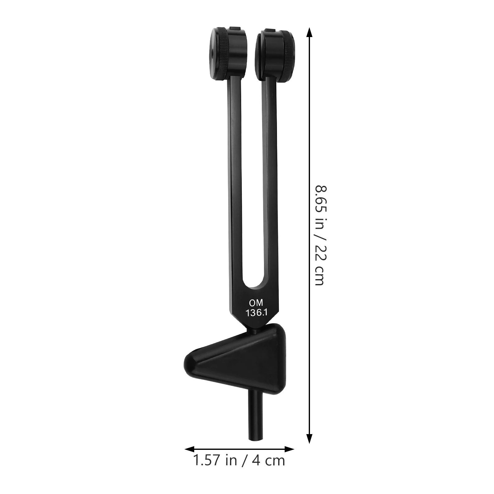 

136.1HZ Yoga Tuning Fork Set Healing Therapy Sound Vibration Frequency Aluminum Alloy Durable Clear Audio Chakra Kit