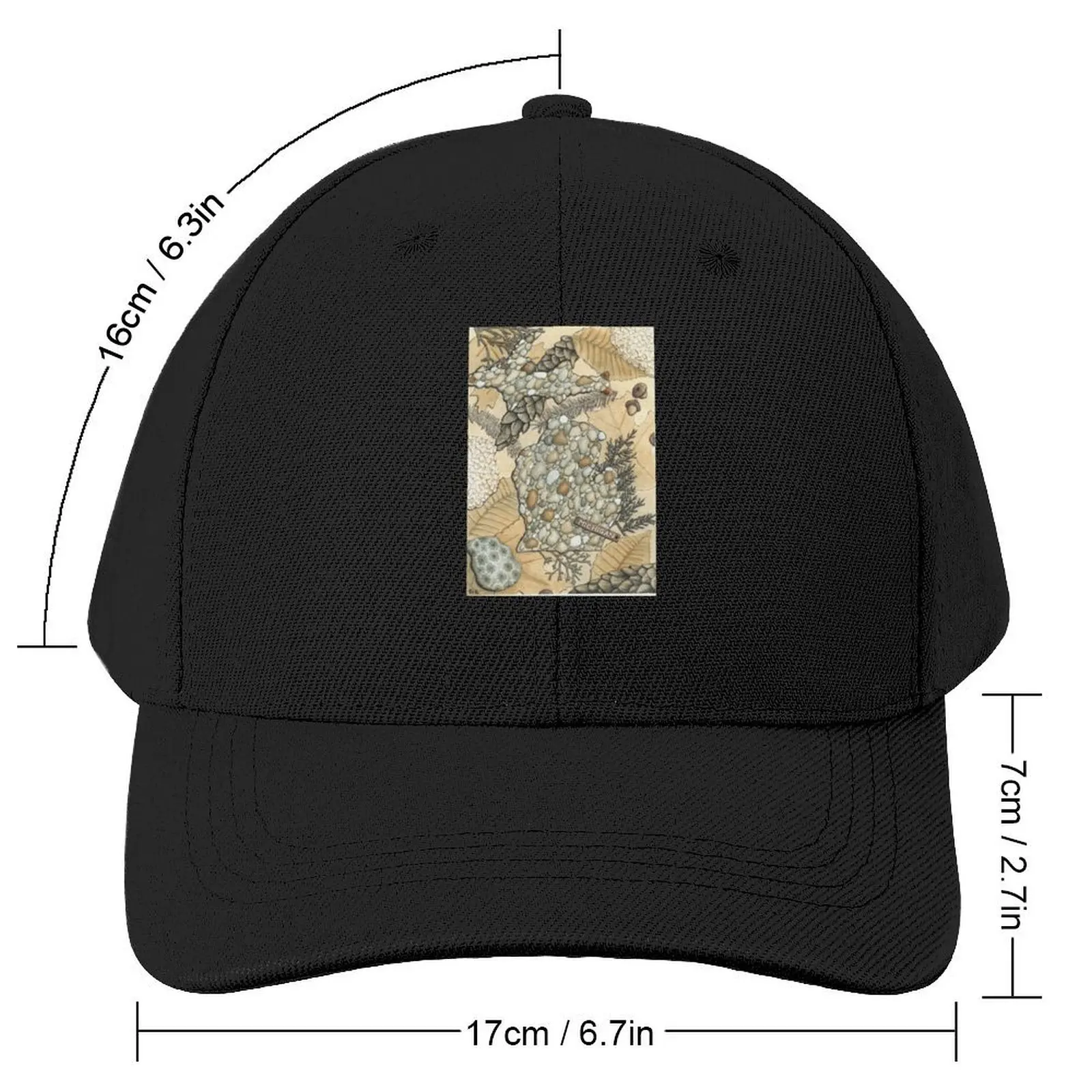 Michigan Rocks Baseball Cap Mountaineering Anime Anime Hat Horse Hat Caps For Women Men's