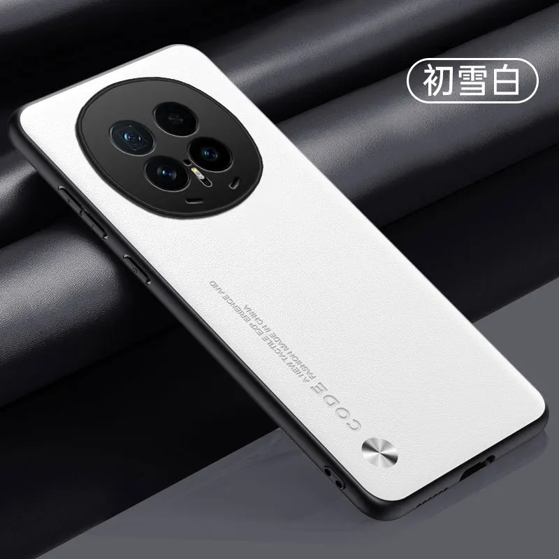 حافظة لهاتف Honor Magic8 Pro Magic 7 6 فاخرة من جلد البولي يوريثان لحماية الهاتف من السيليكون غطاء مقاوم للصدمات لهاتف Huawei Honor Magic 8 Pro