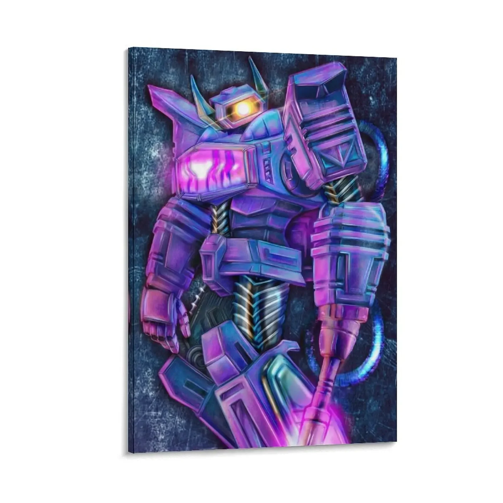 

cyberpunk shockwave : Canvas Painting wall frame for living room anime figure anime room decor