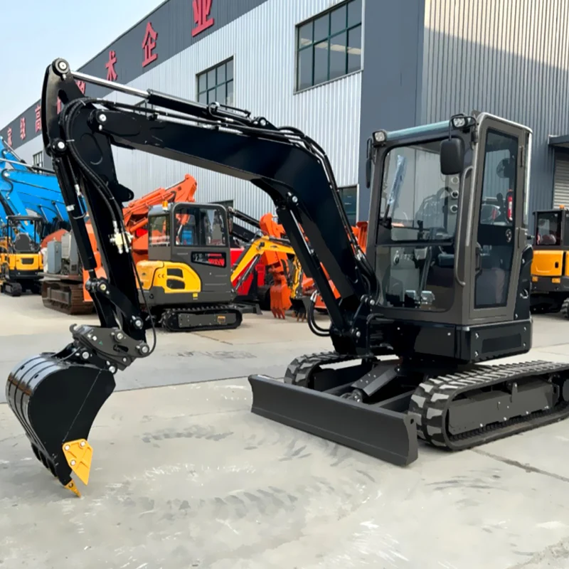 China Cheapest Mini Digger Wholesale Price 3.5Ton Full Hydraulic Mini Excavator with Attachment