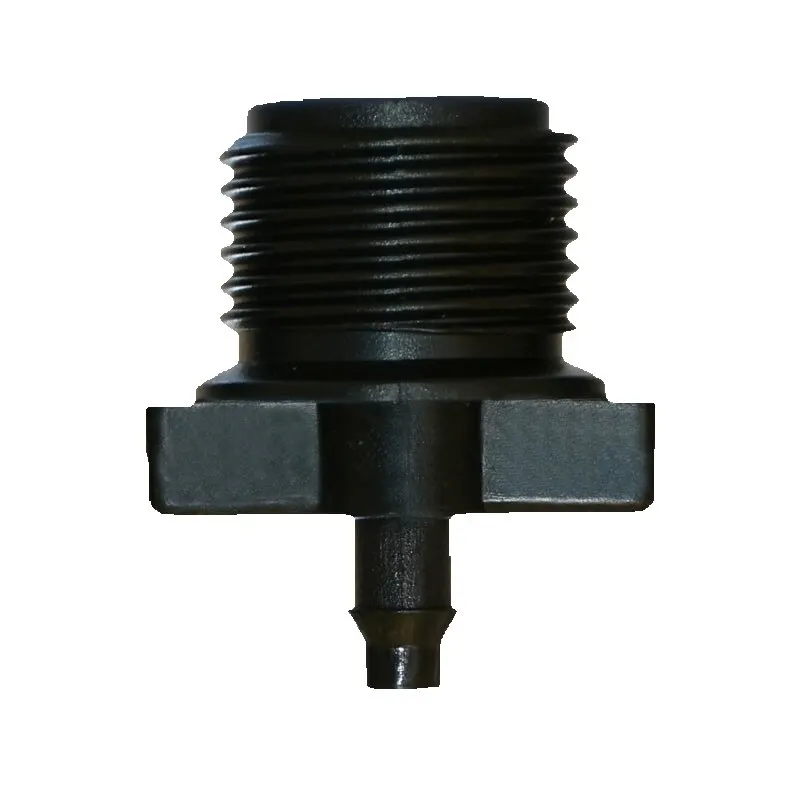 

External Thread 1/2 To 1/4 Hose Connector Barbed Water Hose Adapter Drip Irrigation Accessories 100Pcs