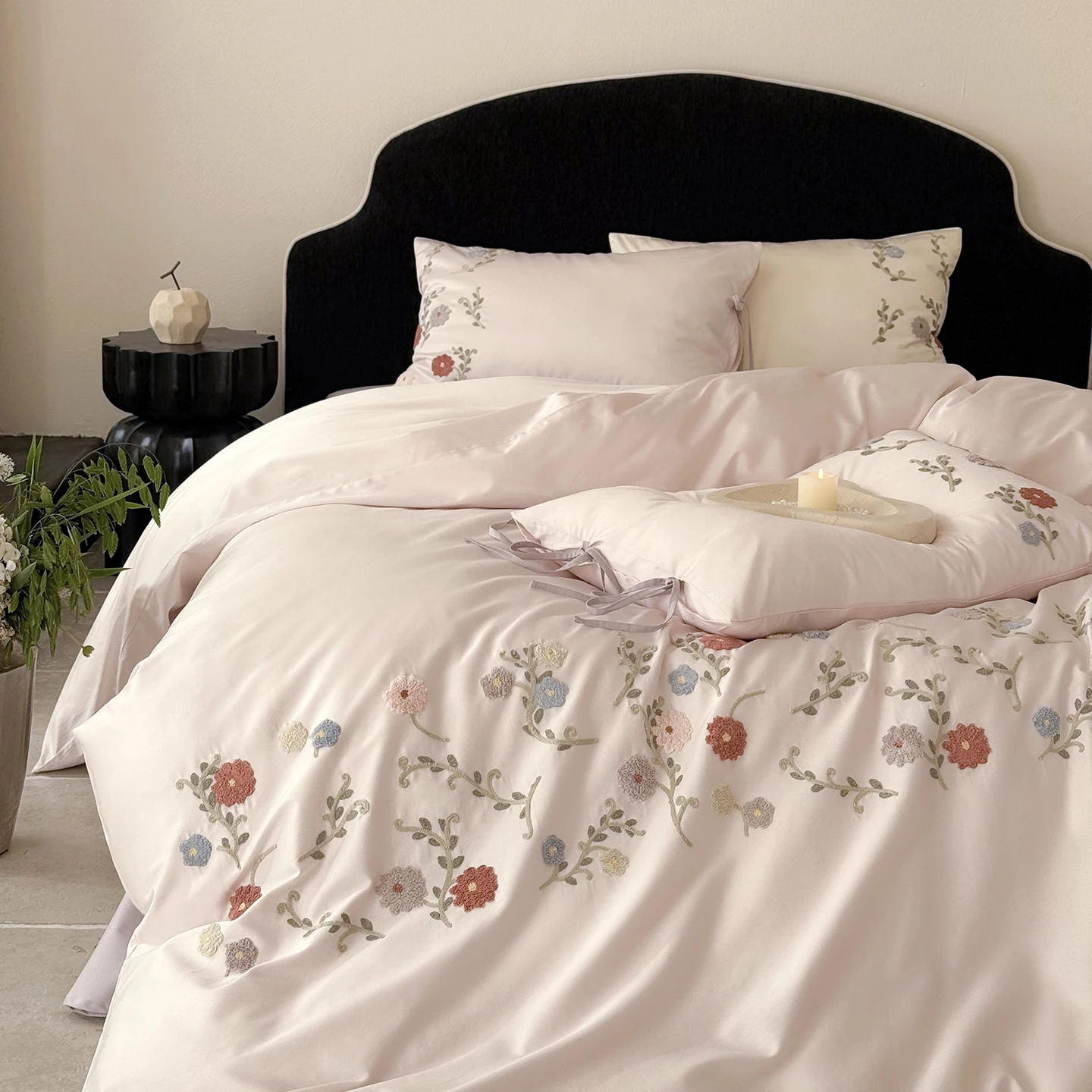 Chic Flowers Towel Embroidery  - Embroidery Set 评论和价格