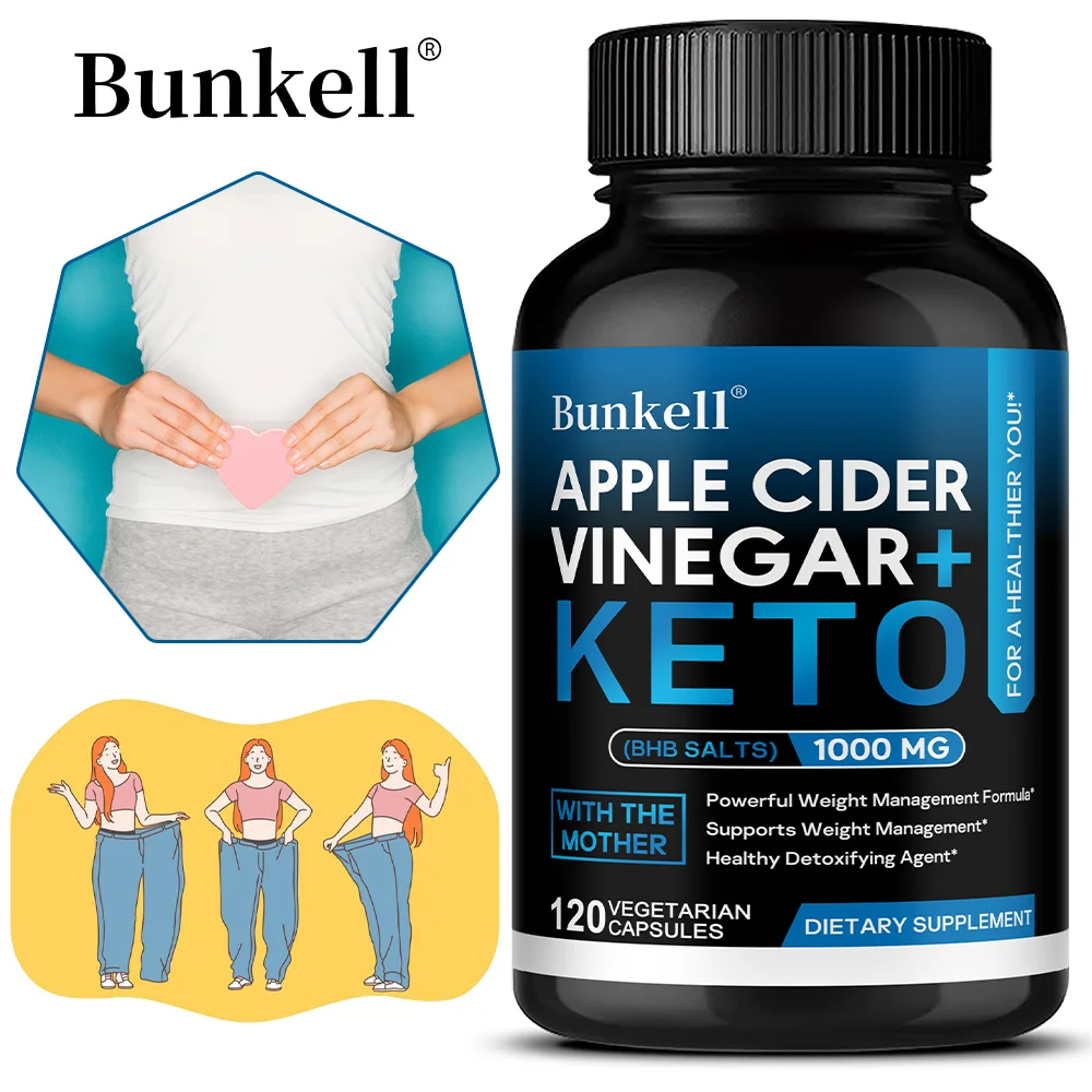 

Apple Cider Vinegar Keto Capsules, Weight Management, Metabolism, Digestive Health, Burn Fat, Detoxification Dietary Supplement